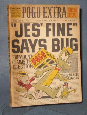 Pogo Extra : Election Special, Vol. XVII, No. 1, 1960