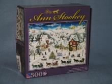 Sure-Lox Ann Stookey Christmas Sleigh Ride 500 piece puzzle