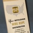 Bethlem Steel Wire Rope, Colubus Iron Works tablet