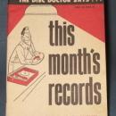 This Month's Records, June, 1956 from the Harrison Catalog of New Releases