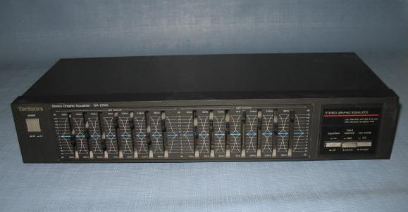 Technics SH-Z500 stereo graphic equalizer