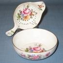 Royal Crown Derby Derby Posies tea strainer