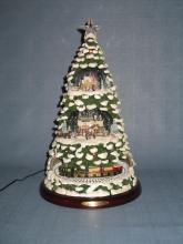 Thomas Kinkade Home for the Holidays Christmas Tree