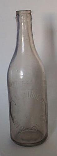 J. M. Winder, Bristol PA embossed beverage bottle