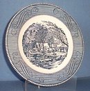 Royal China Currier and Ives blue