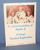 1970 Allentown (PA) Morning Call Apollo 11 Commemorative calendar