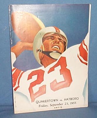 1955 Quakertown High School (PA) vs. Hatboro football program