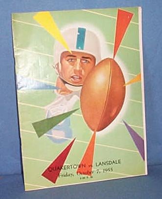 1955 Quakertown High School (PA) vs. Lansdale football program