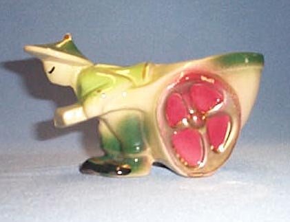 Japanese rickshaw planter