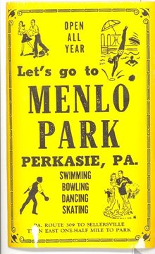 Menlo Park, Perkasie PA advertising sticker