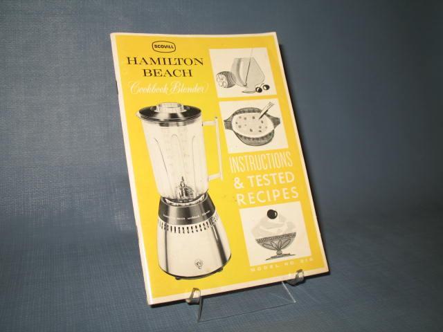 Hamilton Beach Cookbook Blender Instructions & Tested Recipes