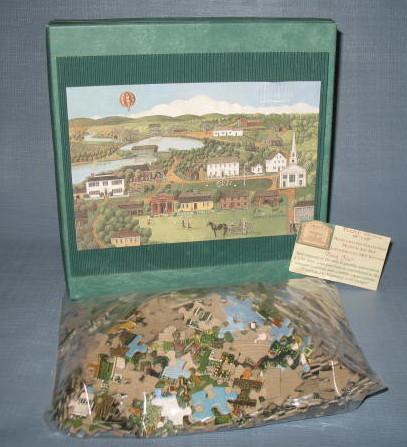 Old Sturbridge Village 550 piece jigsaw puzzle by Linda Peterson