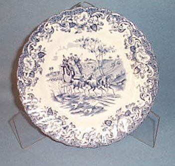 Johnson Brothers Coaching Scenes bread plate