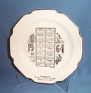 1964 Walter's Auction Gallery, Macungie, PA calendar plate
