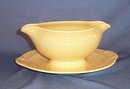 Lu-Ray Pastels yellow gravy boat