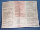 Menu from Jack Dempsey's International Restaurant, 1619 Broadway, New York City