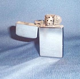 Zippo chrome lighter
