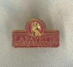 Lafayette Marquis Society pinback, Lafayette College