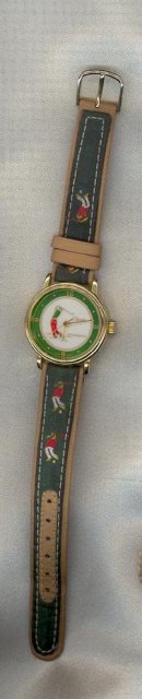 Classic Time Watch Co. golfing wristwatch