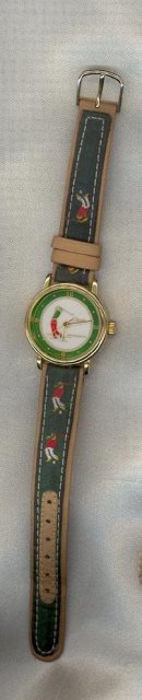 Classic Time Watch Co. golfing wristwatch