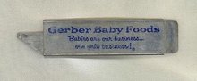 Gerber Baby Foods razor knife sheath