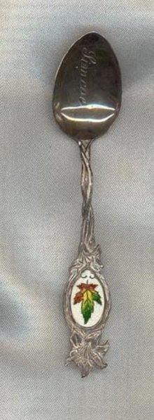 Sterling Silver Simcoe souvenir spoon