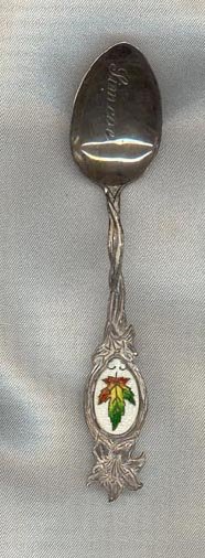 Sterling Silver Simcoe souvenir spoon
