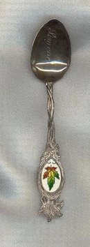 Sterling Silver Simcoe souvenir spoon