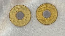 New York City Transit Authority fare token