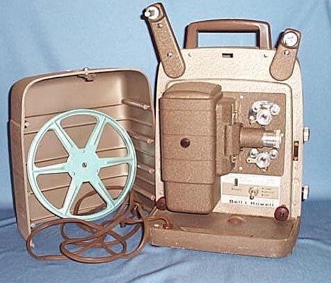 Bell & Howell Model 253 AX movie projector