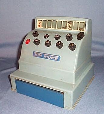 Tom Thumb tin cash register