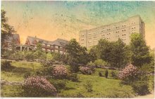 Pocono Manor Inn, Pocono Manor, PA color postcard