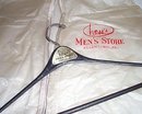 Hess's Men's Store, Allentown PA plastic garment bag and hanger