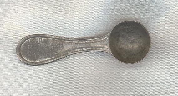 India Tea tin spoon