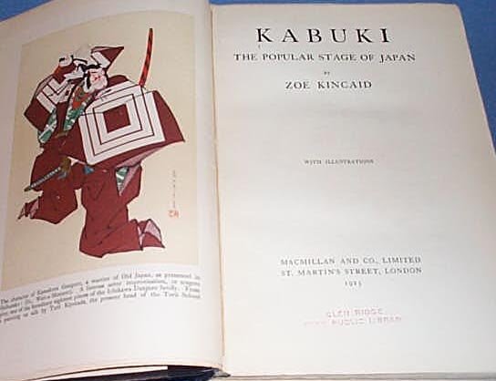 Kabuki: The Popular Stage of Japan by Zoe Kincaid