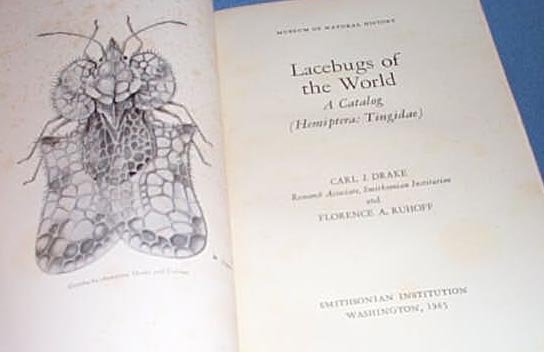 Ladybugs of the World: A Catalog by Carl J. Drake and Florence A. Ruhoff