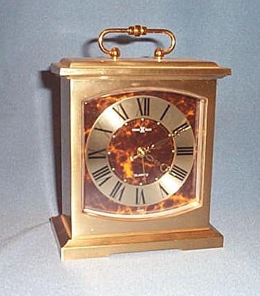 Howard Miller brass shelf clock