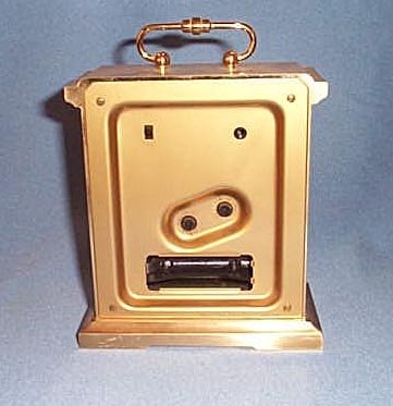 Howard Miller brass shelf clock