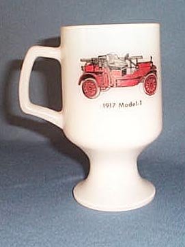 Perseverance Vol. Fire Co., Souderton, PA milk glass mug