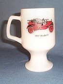 Perseverance Vol. Fire Co., Souderton, PA milk glass mug