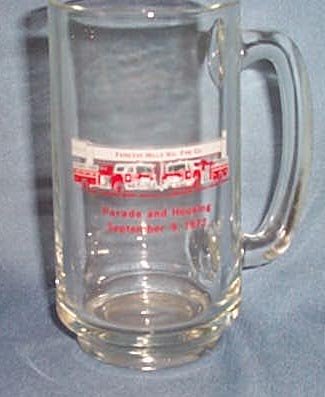 Fairless Hills (PA) Vol. Fire Co. Parade and Housing glass mug