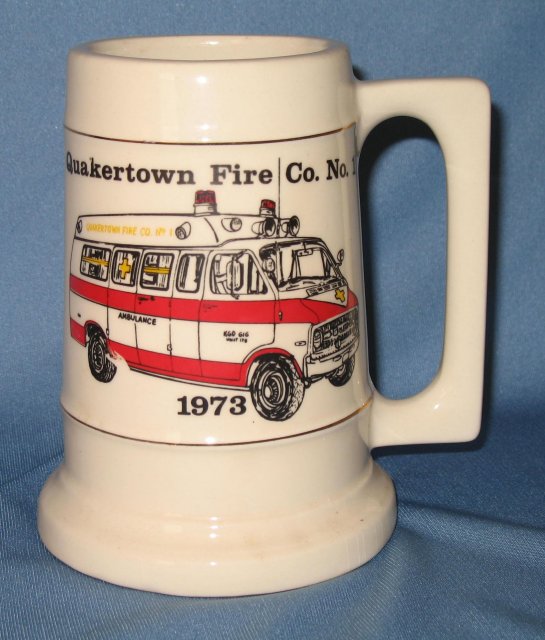 Quakertown (PA) Fire Co. No. 1 ceramic mug
