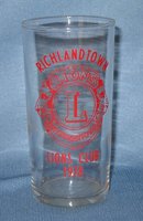 Richlandtown (PA) Lions Club tumbler