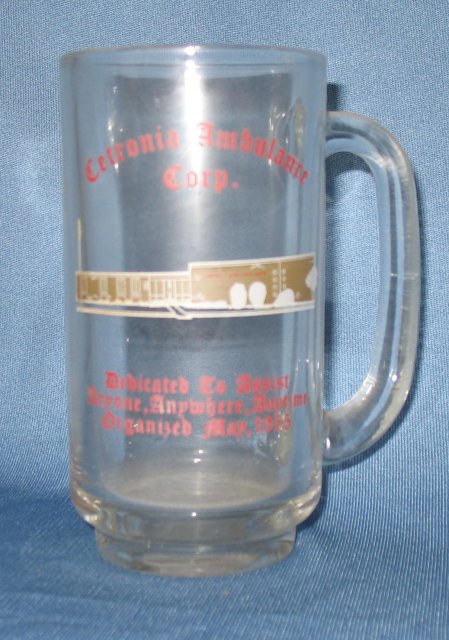 Cetronia (PA) Ambulance Corp. glass mug