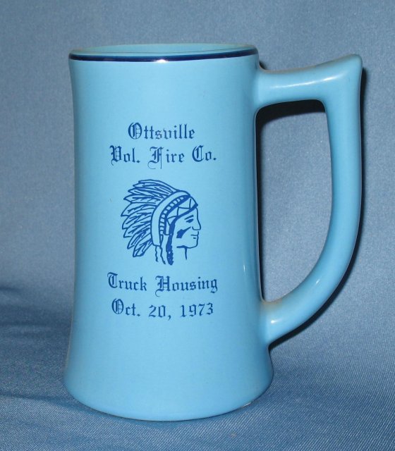 Ottsville (PA) Vol. Fire Co. Truck Housing ceramic mug