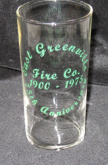 East Greenville (PA) Vol. Fire Co. 75th Anniversary tumbler