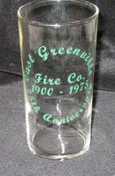 East Greenville (PA) Vol. Fire Co. 75th Anniversary tumbler