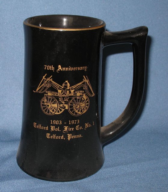 Telford (PA) Fire Co. #1 70th Anniversary ceramic mug