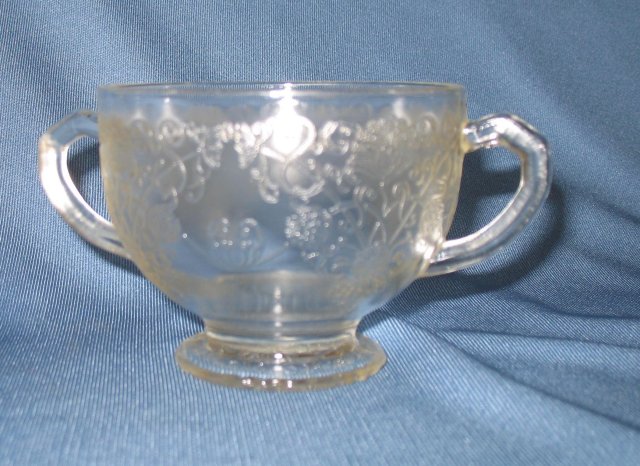 Florentine # 1 depression glass sugar