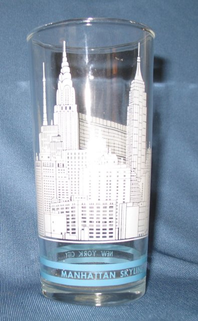 Manhattan Skyline souvenir tumbler